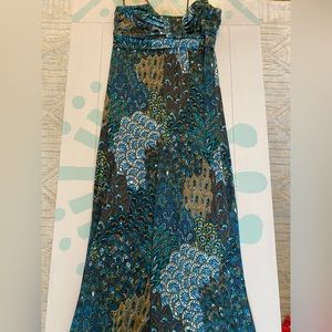 Catch My I Printed Summer Maxi Dress